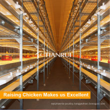 Tianrui Design Broiler Battery Cage for Manufacturing Metal Industrial Chicken Coop